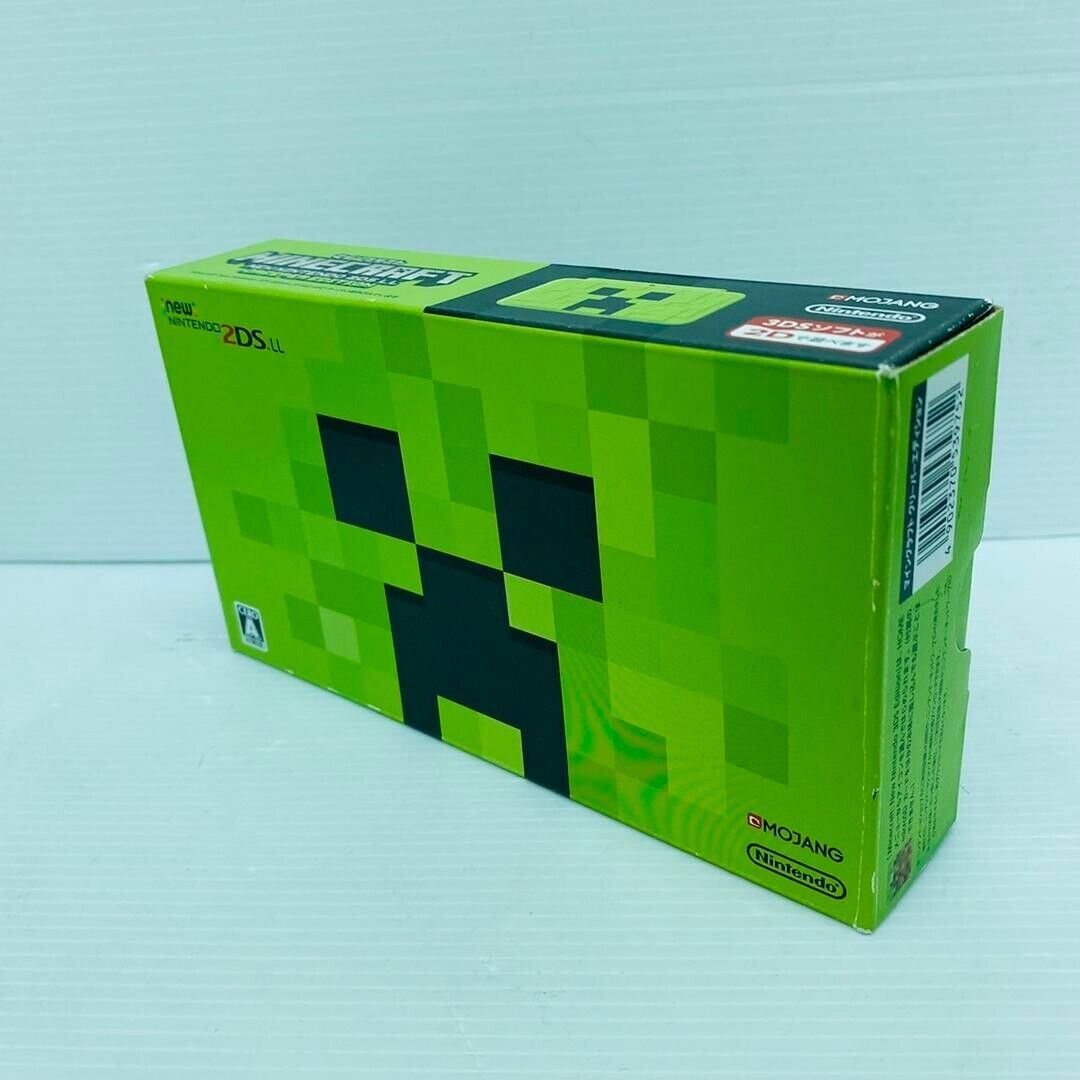 MINECRAFT New Nintendo 2DS LL (XL) CREEPER EDITION - Japanese Console