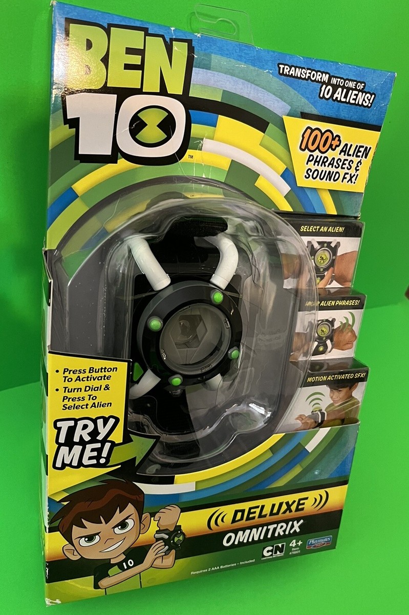 BANDAI　ベン10 BEN 10 OMNITRIX オムニトリックス BEN 10 Deluxe OMNITRIX Toy Watch New in Box SEALED 100 Alien