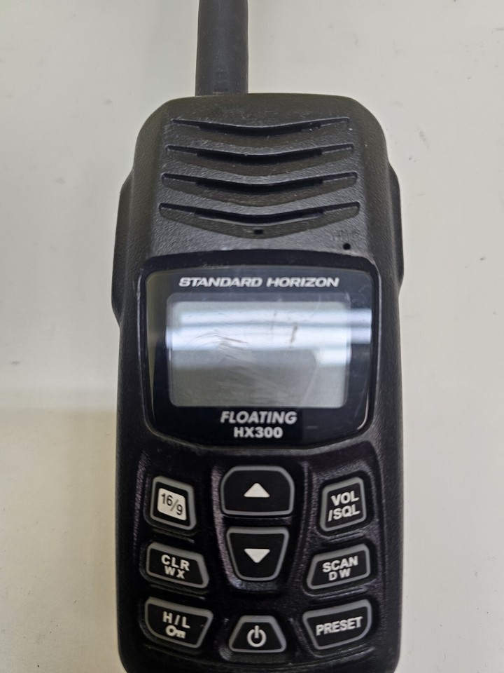 Standard Horizon HX300 5W FLOATING HANDHELD VHF Marine Radio eBay