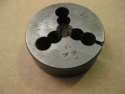 #16-22 Thread Die, HSS, 1-1/2'' Round, Grauer USA