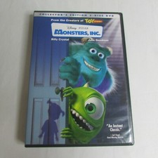 Monsters Inc DVD Collectors Edition 2 Disc Disney Pixar