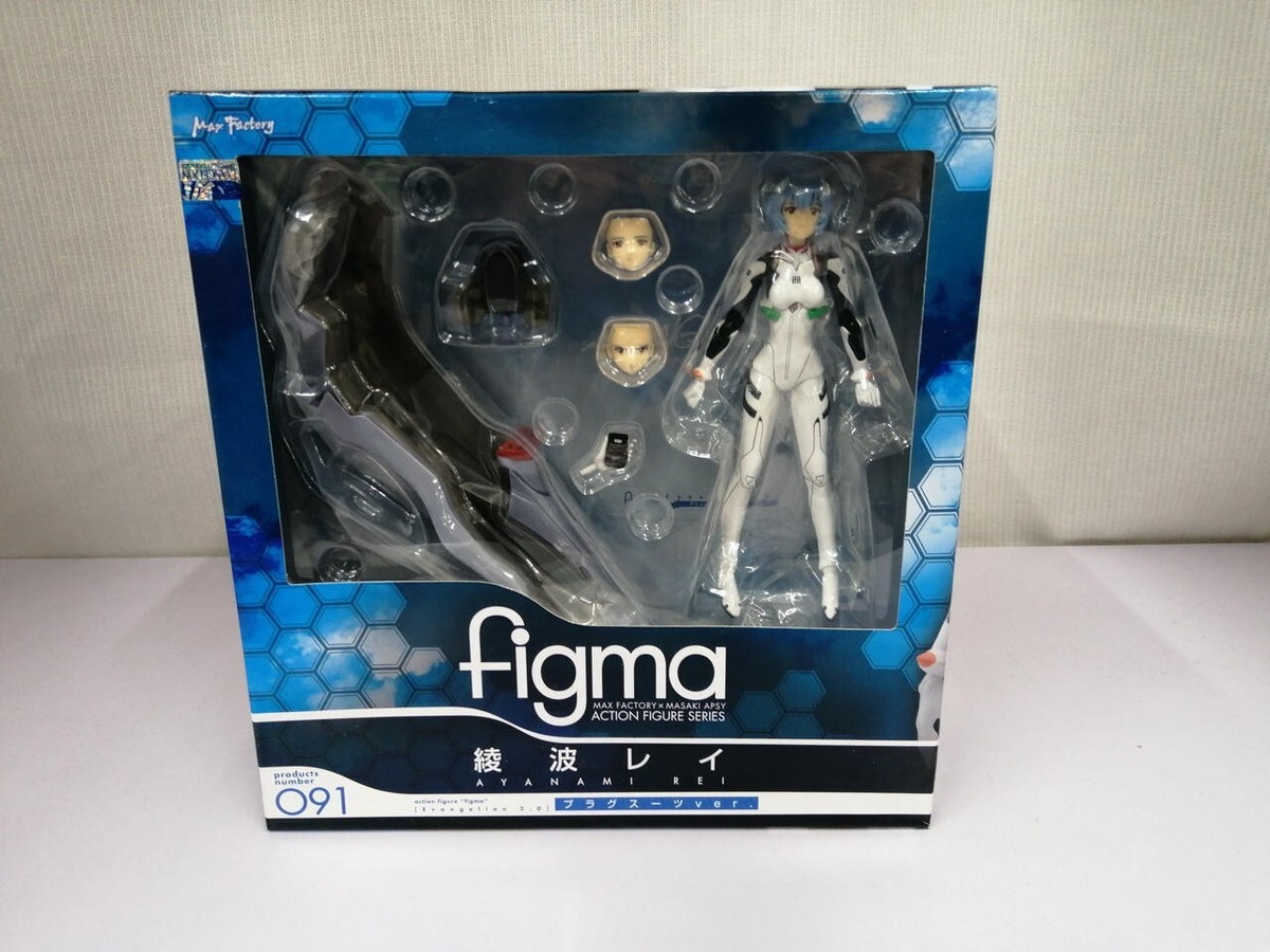 New Rei Ayanami Evangelion 2.0 figma #091 | eBay