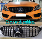 Grille Gt R Style for Mercedes-Benz C-Class W205 S205 C250 C300 2015-2018 Grill (For: Mercedes-Benz)