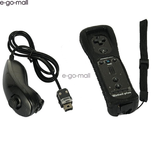2PCS Built-in Motion Plus Wii Remote + Nunchuck for Nintendo Wii Wii U Console - Picture 16 of 58