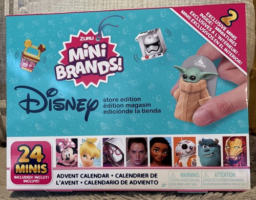 Zuru Mini Brands Disney Store Edition Advent Calendar 24 Mini Pieces - 第 1/4 張圖片