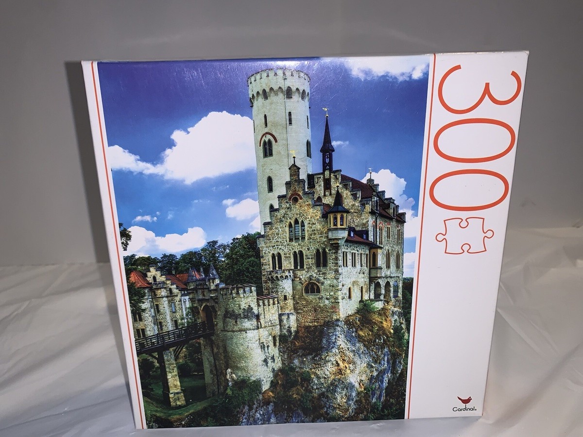 Lichtenstein Castle 300 Piece Jigsaw Puzzle EZ Grasp Milton