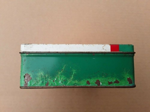Vintage Curity First Aid Kit Automobile Tin Rat Rod Metal Accessorie Advertising - Foto 7 di 9