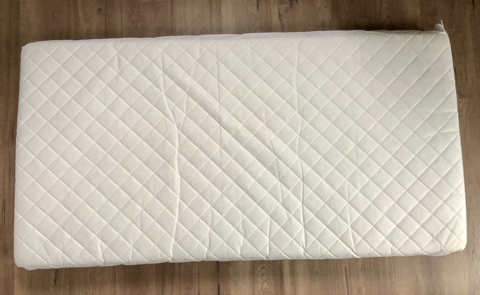 Mother Nurture Soft Quilted Fibre Cot White Bed Mattress, 140 x 70 x 13