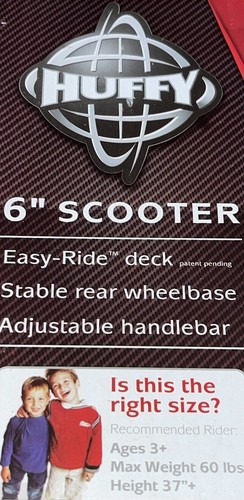 Huffy Cars 2 Movie 6” Scooter Brand New Never Used Open Box Kids Outdoors Ride O - Picture 21 of 24