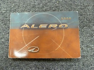 2000 Oldsmobile Alero Coupe Sedan Owner Manual User Guide Gx Gl1 Gl2 Gl3 Gls Ebay