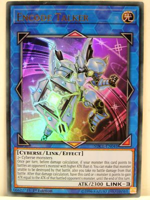 Yu-Gi-Oh - 1x #041 Encode Talker - SDCL - Structure Deck Cyberse Link