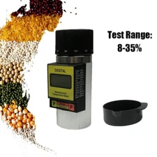 24 Kinds Digital Grains Moisture Meter Coffee Beans Temperature/Humidity Tester