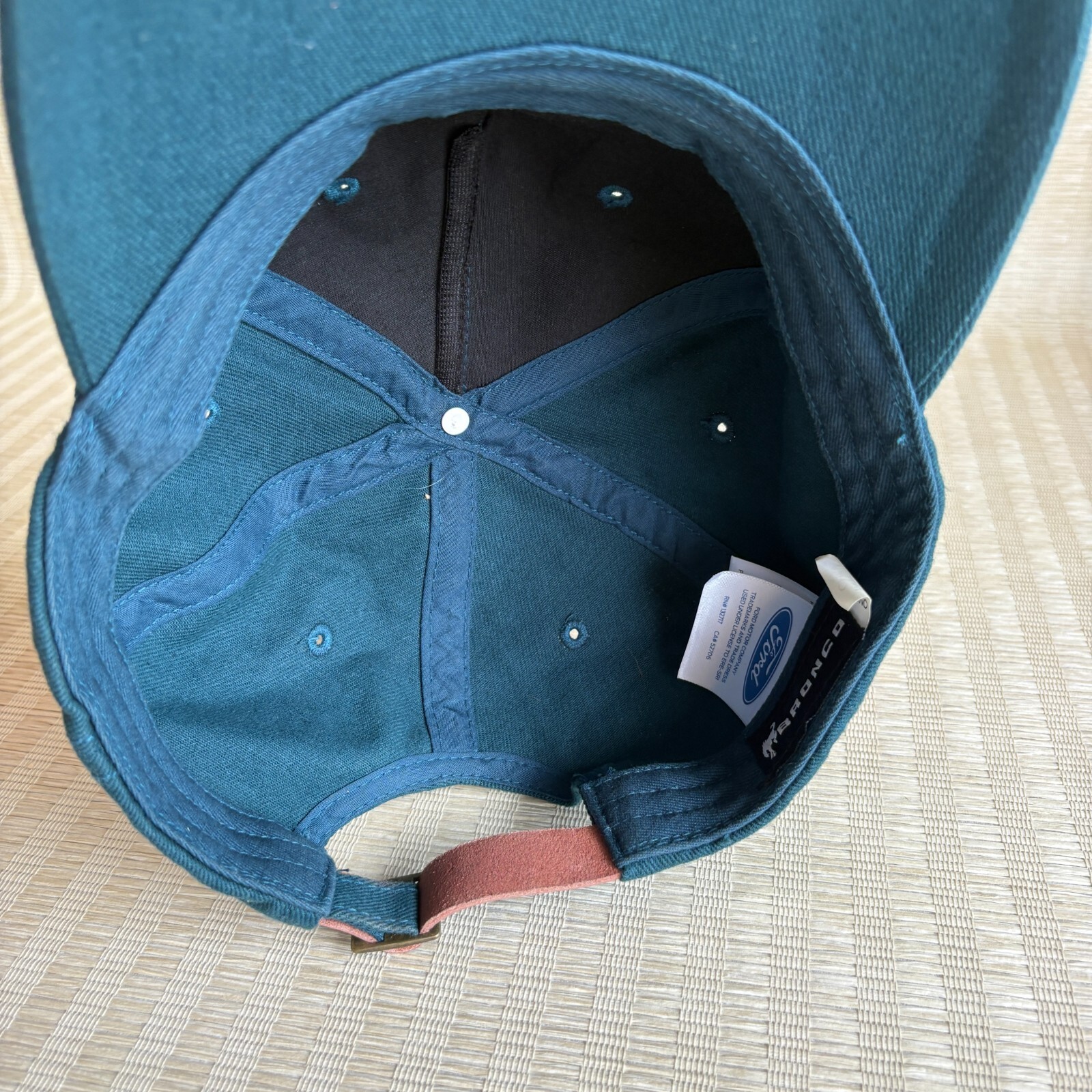 Ford Bronco Strapback Cap Built Wild Patch Mens O… - image 13