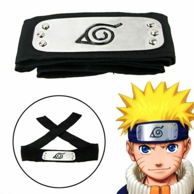 Naruto Konoha Stirnband Konoha Symbole Sasuke Hatake Kakashi Cosplay  Kostüm