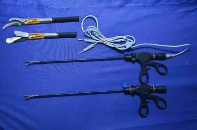 Laparoscopy Bipolar Maryland Robi Dissector Forceps 5mma Cable Laparoscopics Set