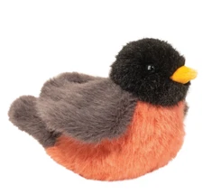 Melody 6" American Robin Douglas Plush Stuffed Animal Bird Red Brown American