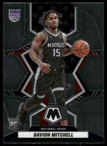2021-22 Panini Mosaic #254 Davion Mitchell