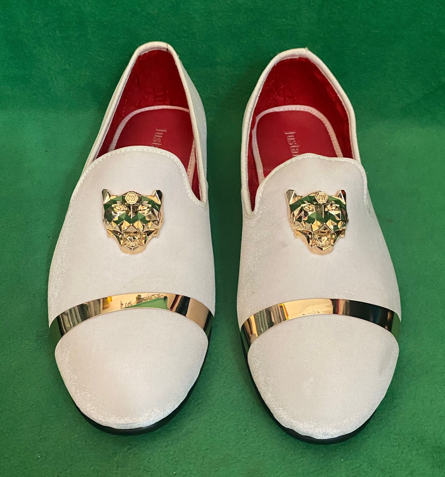 Justar Men's White Dress Shoes Size 48. eBay