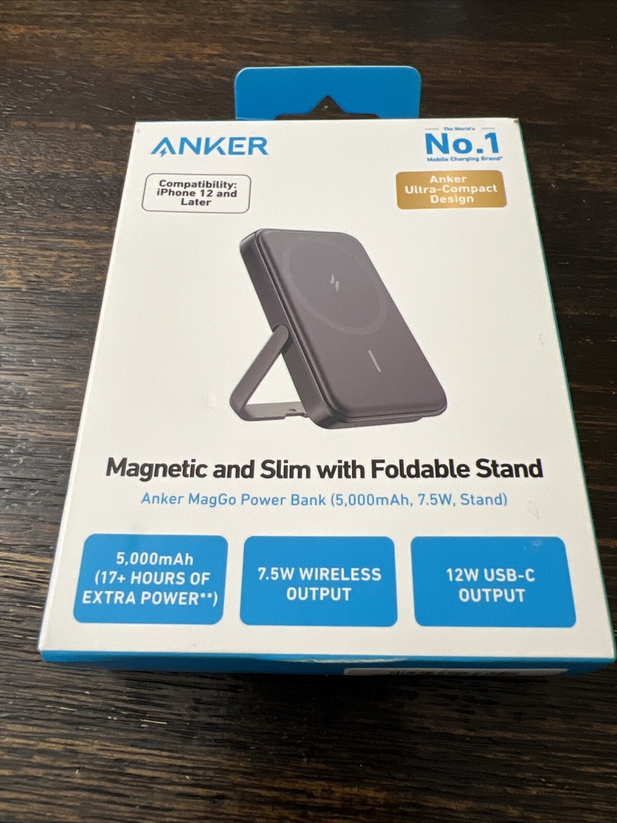 アンカー　ANKER MagGo Power Bank Amazon.com: Anker MagGo Power Bank, Ultra-Slim 10,000mAh