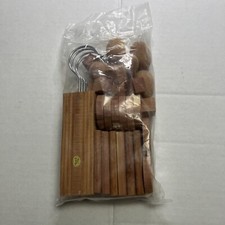  30 Pack  Aromatic Cedar Blocks, Shapes  4 Closet Hanger Set Brand New