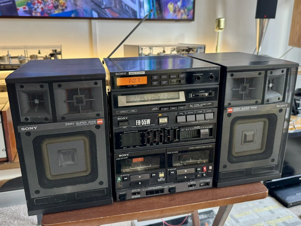 ** Sony FH-55W 1986 Compact Stereo ** - Image 4 of 4