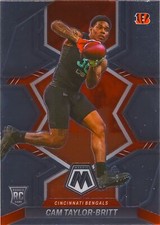 Cam Taylor-Britt 2022 Mosaic Football NFL Rookie Card #393 Cincinnati Bengals