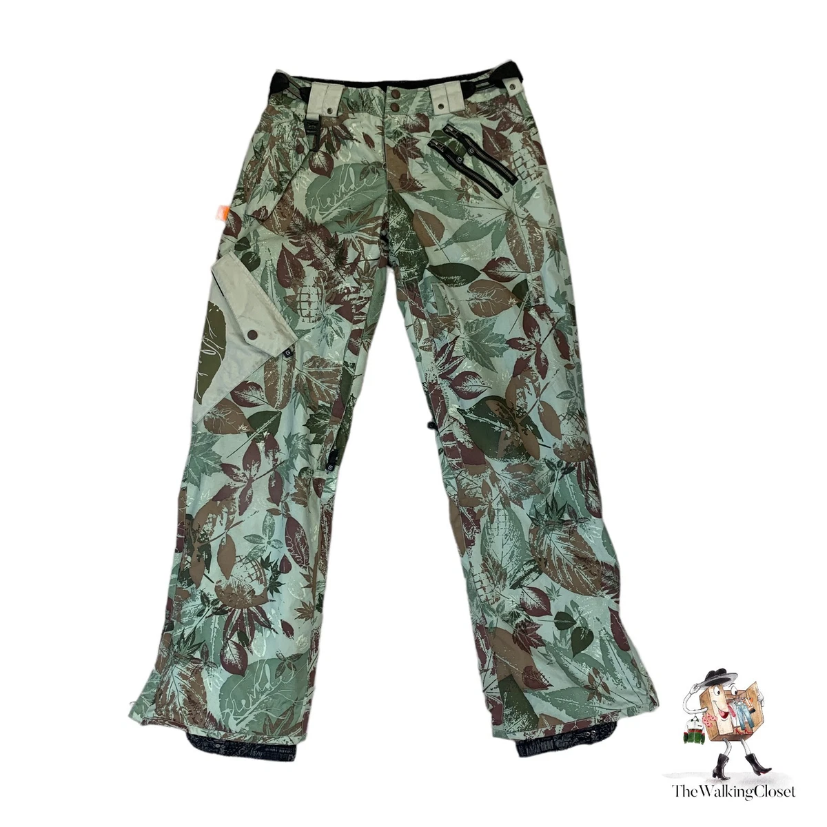 womens camo snowboard pants