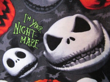 SCRUB TOP HALLOWEEN NIGHTMARE BEFORE CHRISTMAS SIZE 3 XL Disney Label