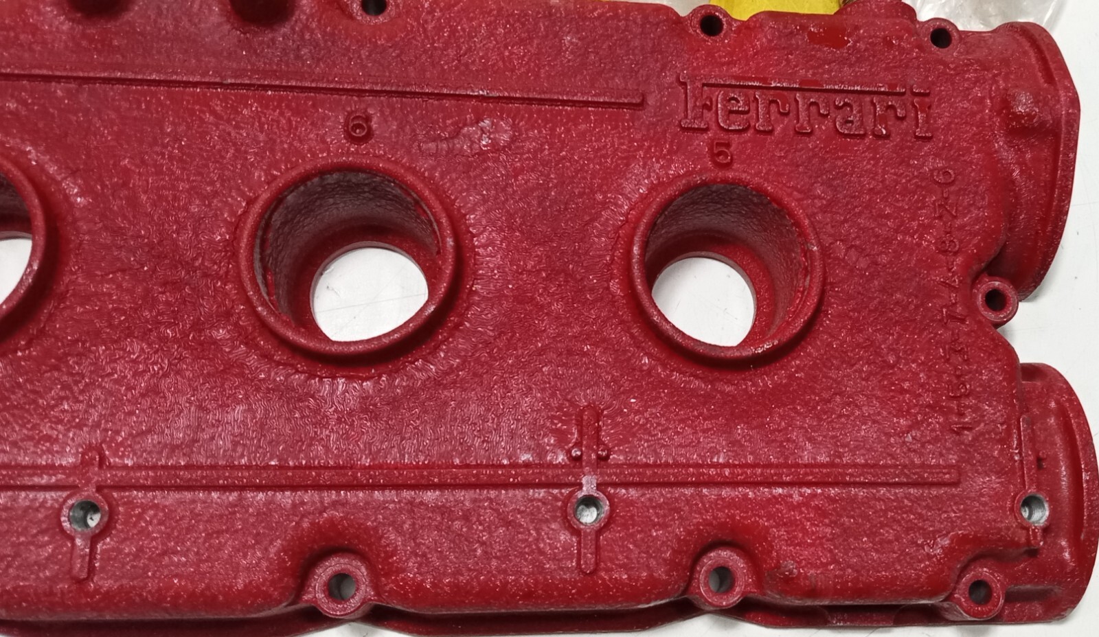 Ferrari 348 Engine Camshaft Cover_Mondial T 3.4_138114_New Old Stock_GENUINE