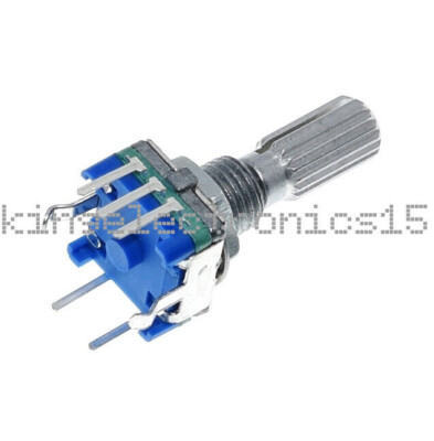 Rotary encoder with switch EC11 Audio digital potentiometer 20mm handle NEW