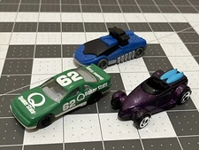 Vintage 1990s Mcdonalds Hot Wheels Car lot of 3 Quaker State Prowler etc