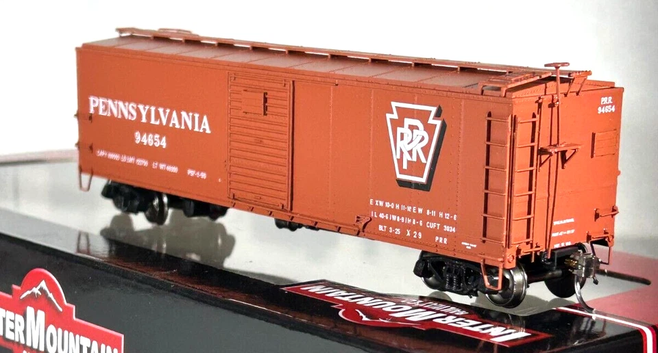 INTERMOUNTAIN HO SCALE X-29 BOX CAR PENNSYLVANIA 37202 - Image 2 of 3