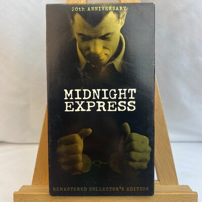 Midnight Express VHS - Starring Brad Davis - Remastered Collectors Edition