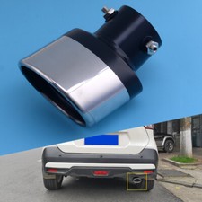 Stainless Steel Rear Exhaust Muffler Tip End Pipe Fit For Nissan Kicks 17-19 hq