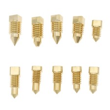 10Pcs Bleed Screw Assorted Size Kit for Radiator Bleed Valve Plug Repairing