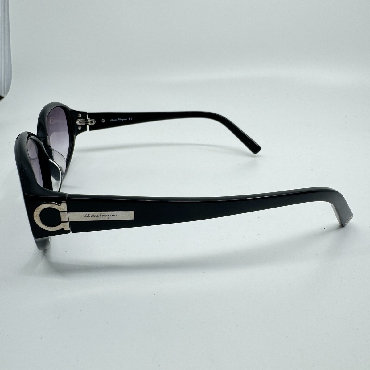 Salvatore Ferragamo Italy Sunglasses Frames Black 2132 101 56-16 