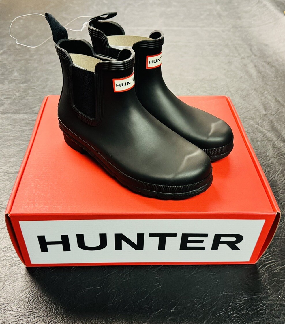 若者に人気のブランド Women's Hunter Original Chelsea Boots WFS2078RMA w/ Box 靴