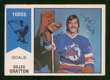 GILLES GRATTON RC 1974-75 O-PEE-CHEE WHA 74-75 NO 65 VG+      74206