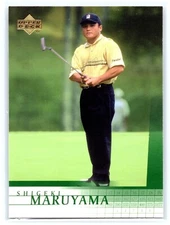2001 Upper Deck Golf Card #38 Shigeki Maruyama PGA Tour