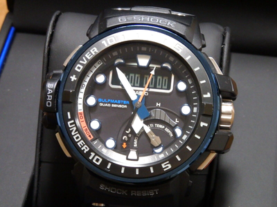 CASIO G-SHOCK GULFMASTER GWN-Q1000A-1AJF Tough Solar Japan with 