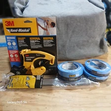 3m m3000 Hand masker + 12" blade + 3 roll scotch blue (2 24mm + 1  48mm)