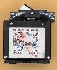 Carling Technologies B22-B0-24-620-N1B-C3