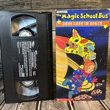 The Magic School Bus - Gets Lost in Space VHS Kidsvision Educational Animation