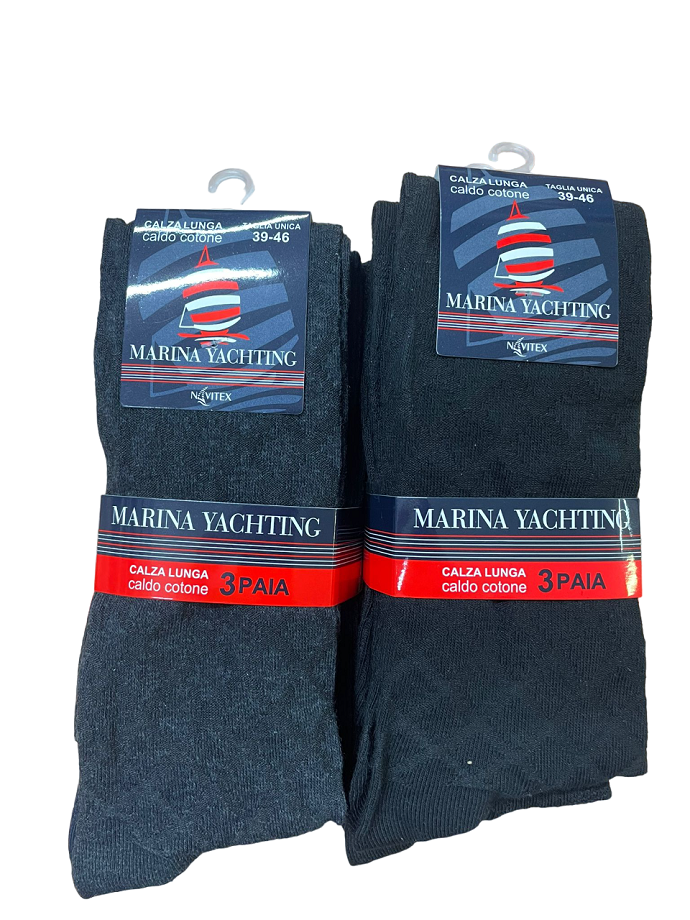 6 Paia di calze uomo Marina Yachting caldo cotone Art. ME139