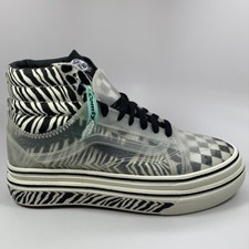 VANS MIXED MEDIA SUPER COMFYCUSH SK8-HI SKOOL WOMEN'S 5.5 NEW VN0A4UVM26H