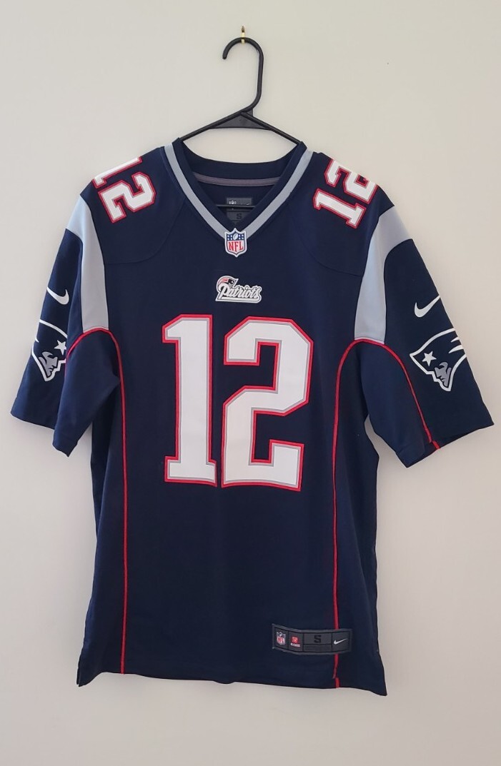 Brady 12 NFL ウニフォーム Tom Brady Navy Blue New England Patriots Women's NFL Elite