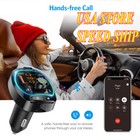 Fm Bluetooth Car 3 Usb Qc/Pd3.0 Fast Charger Mp3 Player 6 Color For iphone/apple