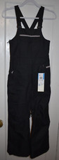 Roxy Girls Non Stop Insulated Bib, Ski Winter Snowsuit , Size Kids Medium/10