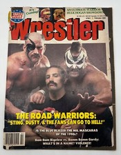 Road Warriors Paul Ellering Feb 1989 The Wrestler Wrestling Magazine NWA WWF WWE
