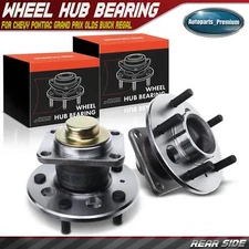 2x Rear Wheel Hub Bearing Assembly for Chevy Pontiac Grand Prix Olds Buick Regal